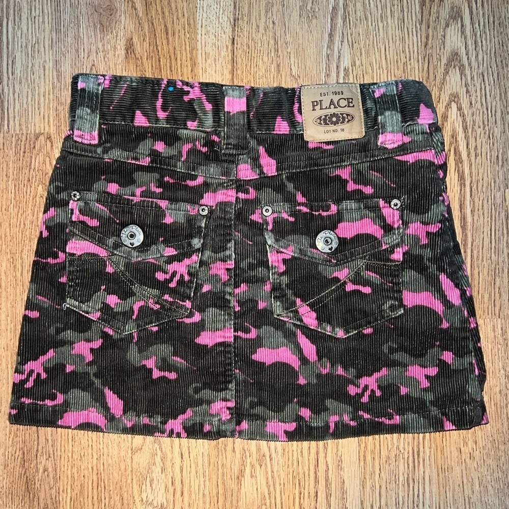 Pink Camo Skirt - Picture 3 of 3